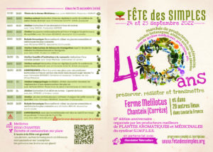 Fête des Simples à Chanteix pour les 40 ans du syndicat Simplesmassif Limousin